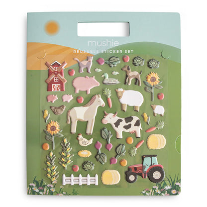Mushie Reusable Sticker Set - Motherhood