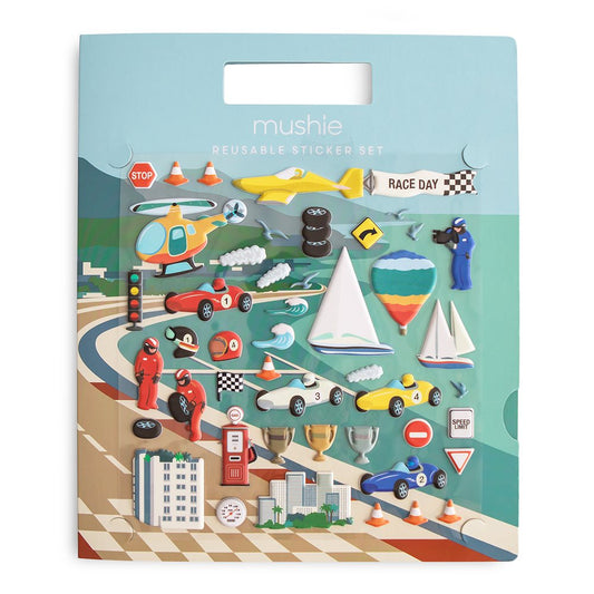 Mushie Reusable Sticker Set - Motherhood
