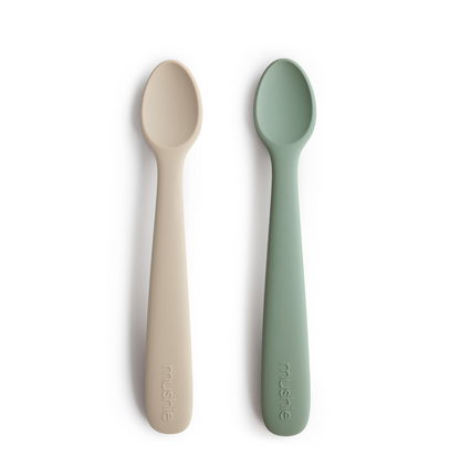 Mushie Silicone Feeding Spoons 2P - Motherhood