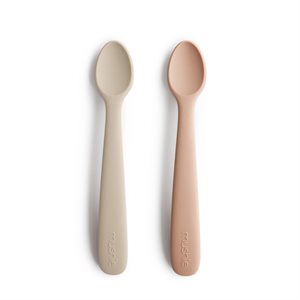 Mushie Silicone Feeding Spoons 2P - Motherhood