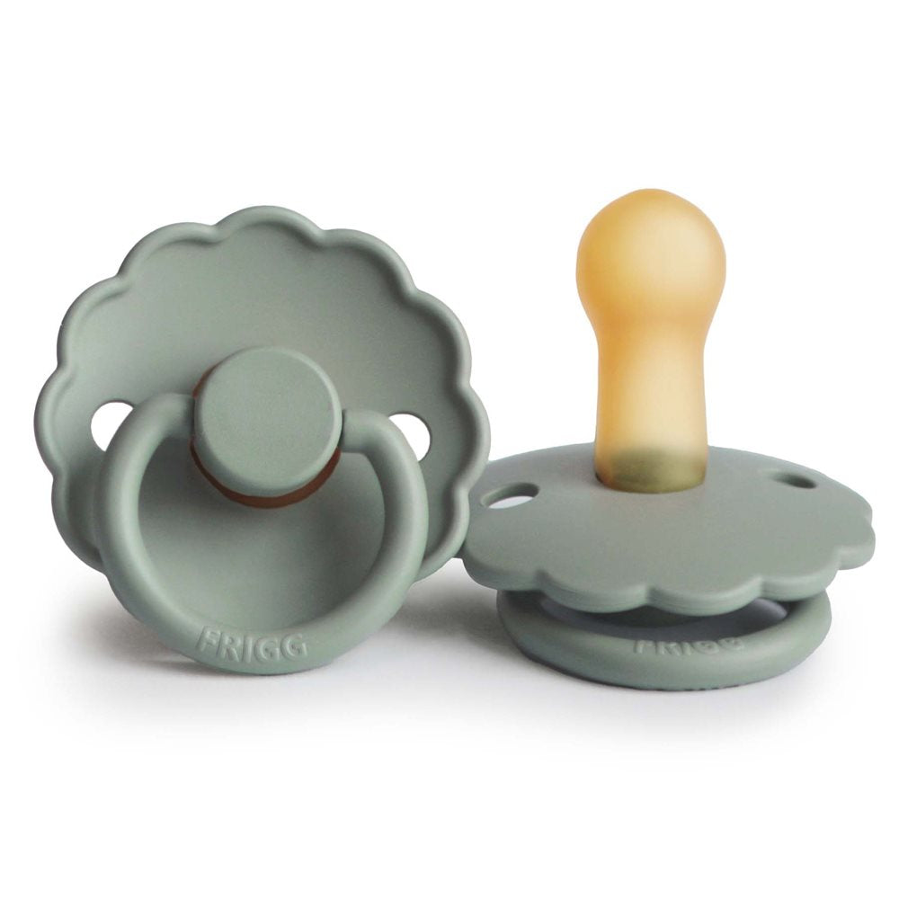 Frigg Daisy - Round Latex Pacifier - Sage - Motherhood