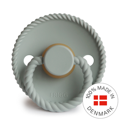 Frigg Rope - Round Latex Pacifier - Sage - Motherhood