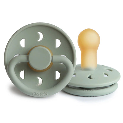 FRIGG Moon - Round Latex Pacifier - Sage Frigg