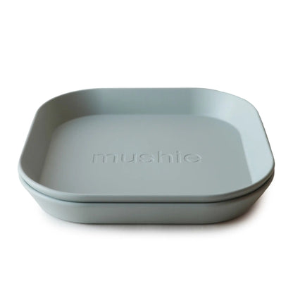 Mushie Plate Square 2P Mushie