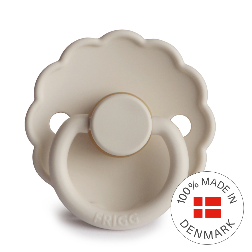 Frigg Daisy - Round Latex Pacifier - Sandstone