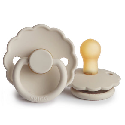 Frigg Daisy - Round Latex Pacifier - Sandstone - Motherhood