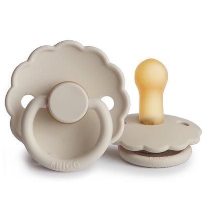 Frigg Daisy - Round Latex Pacifier - Sandstone - Motherhood