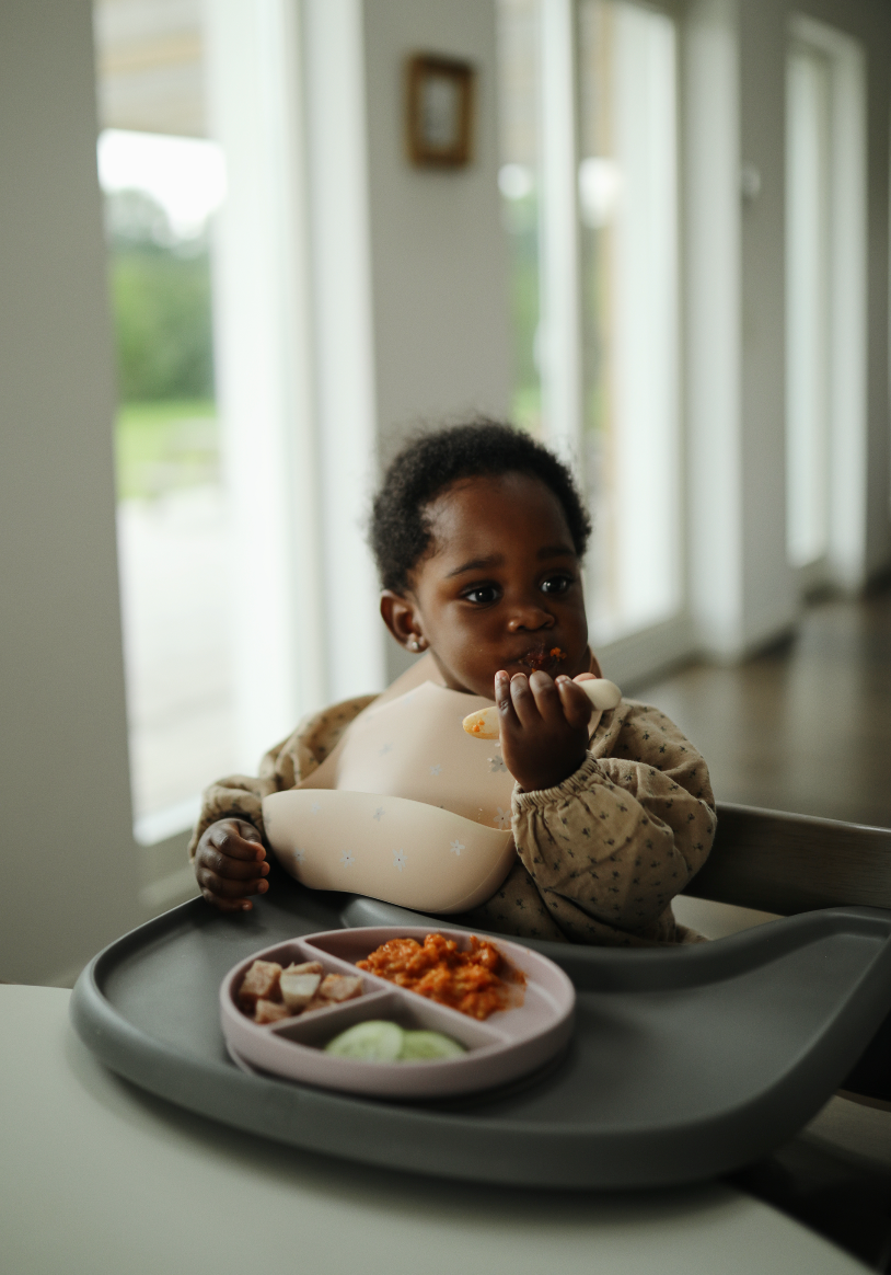 Mushie Silicone "No Mess" Bib - Motherhood