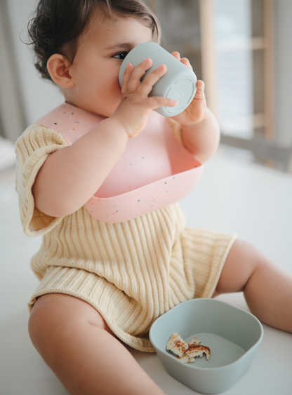 Mushie Silicone Bib - Motherhood