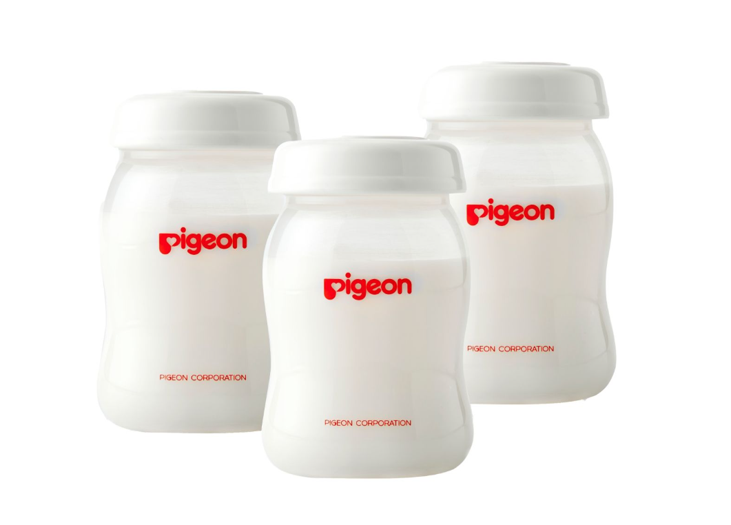 Pigeon Milk Storage Bottle 160ml (3 Pc)