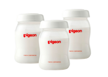 Pigeon Milk Storage Bottle 160ml (3 Pc)