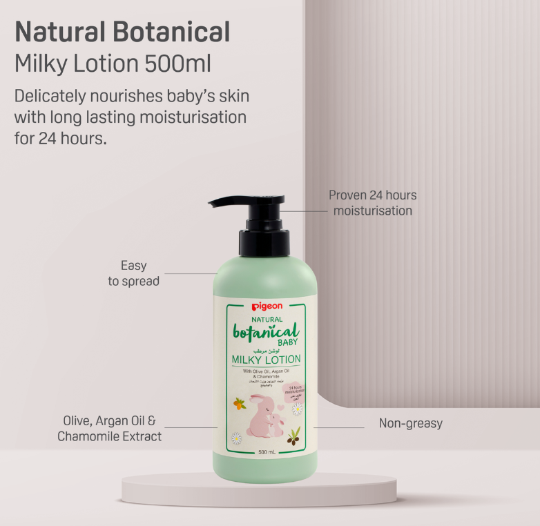 Pigeon - Milky Lotion - Natural Botanical