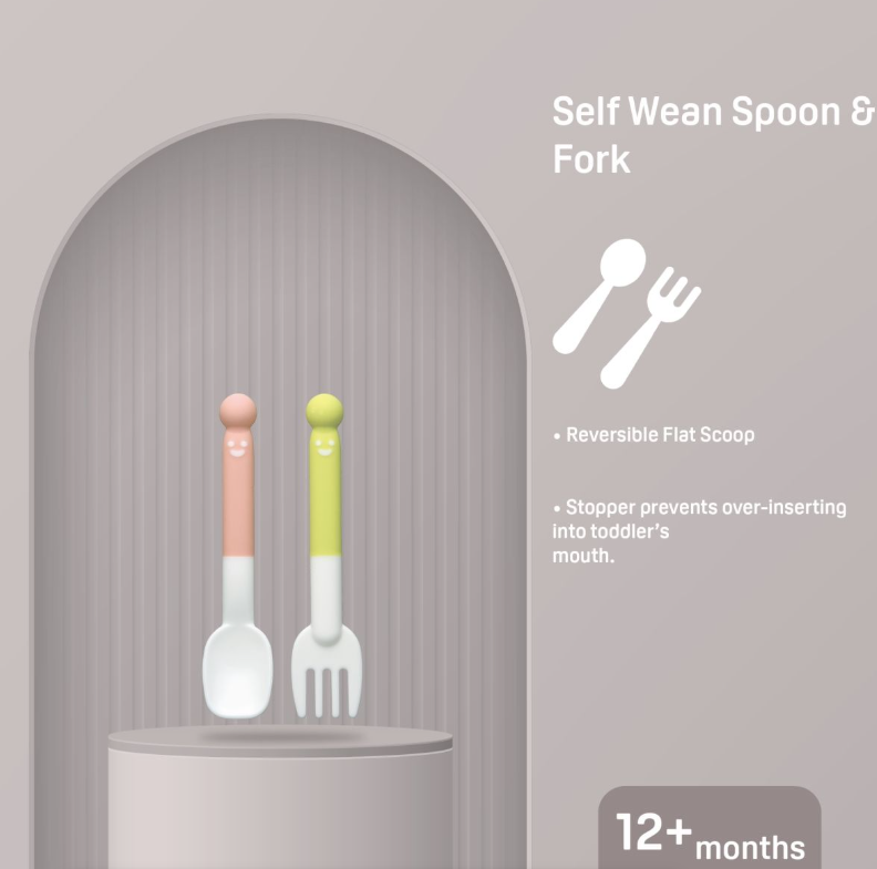 Pigeon - Self-Wean Spoon & Fork