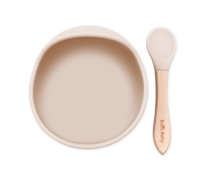 Echo Baby Silicone Suction Bowl and Spoon Set