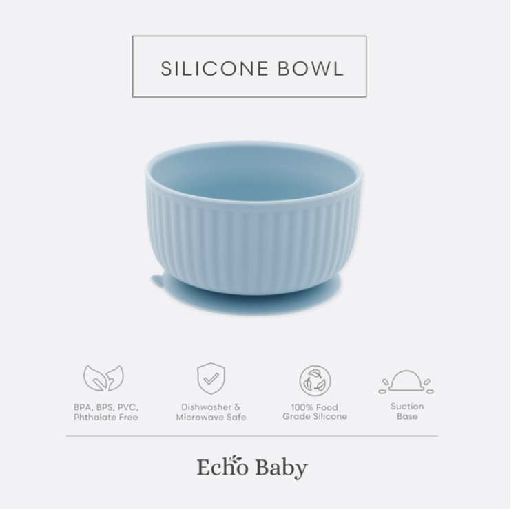 Echo Baby Silicone Suction Bowl