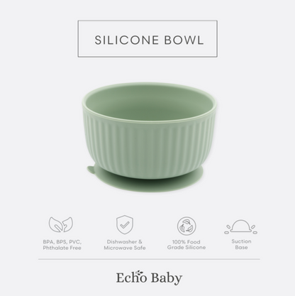 Echo Baby Silicone Suction Bowl