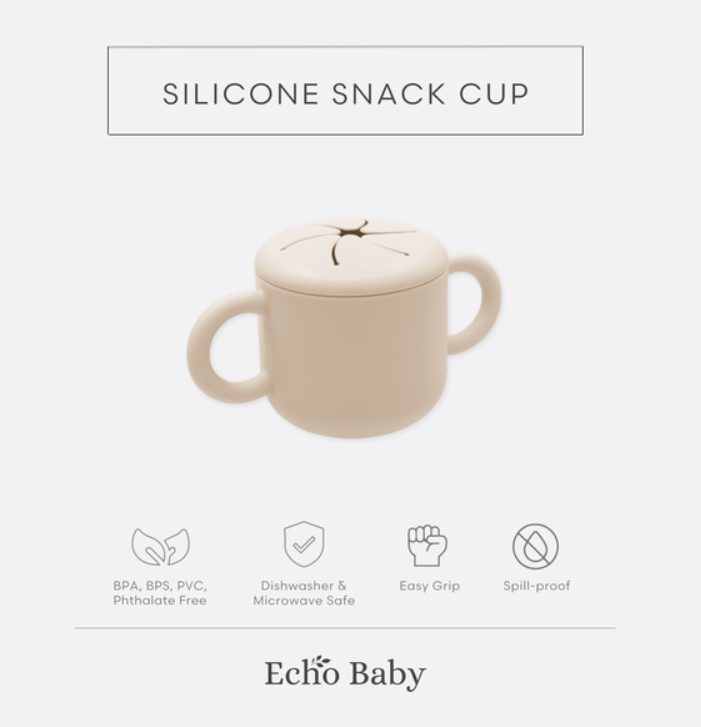 Echo Baby Silicone Snack Cup