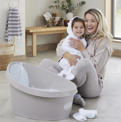 Shnuggle Toddler Bath Tub | Big Bath for bigger kids | Child bathtub seat support | Fits in shower and adult bath - Motherhood
