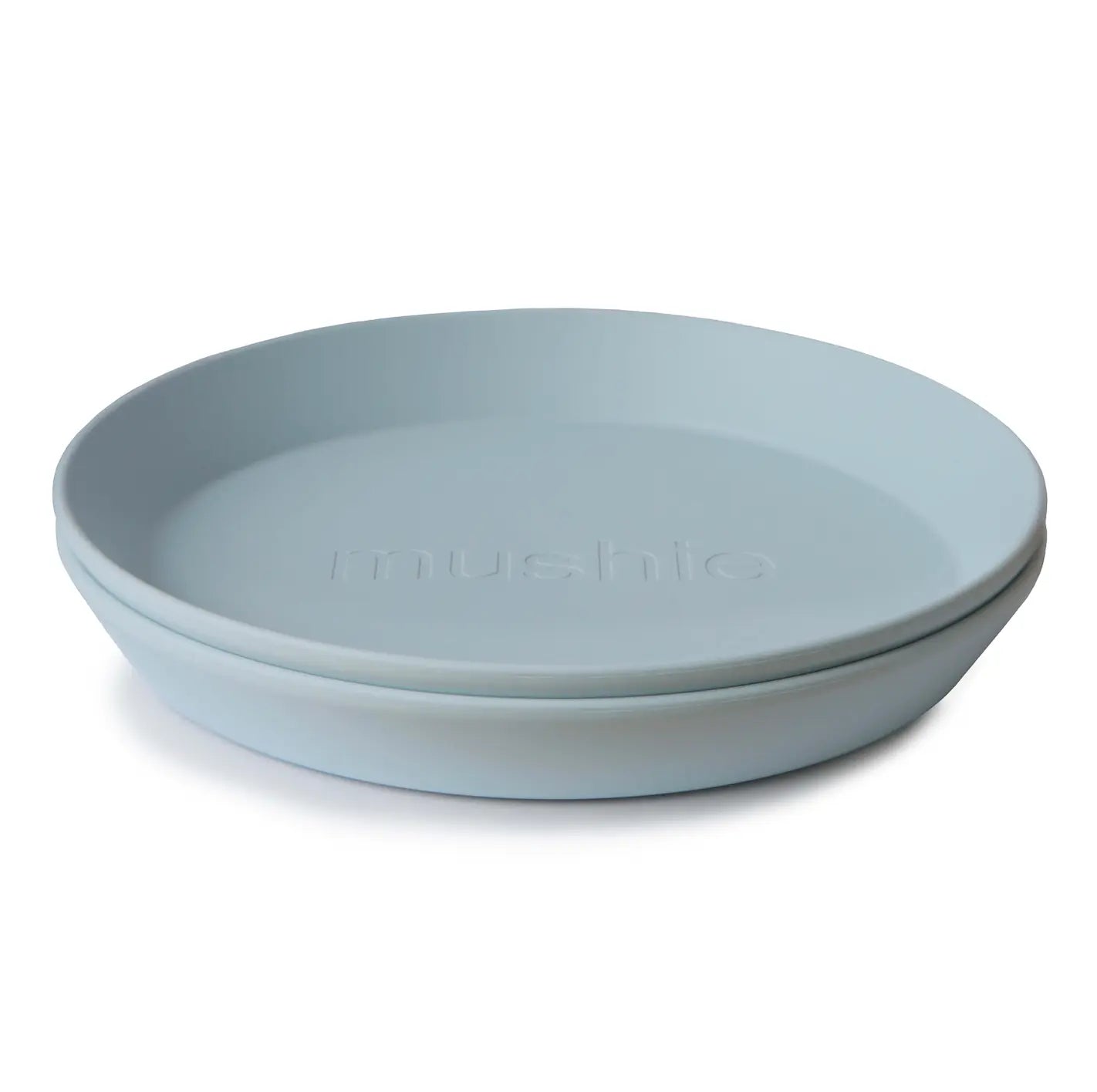 Mushie Plate Round 2P Mushie