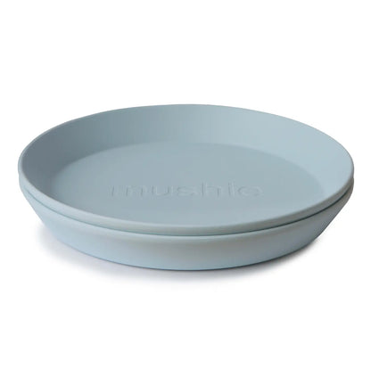 Mushie Plate Round 2P Mushie