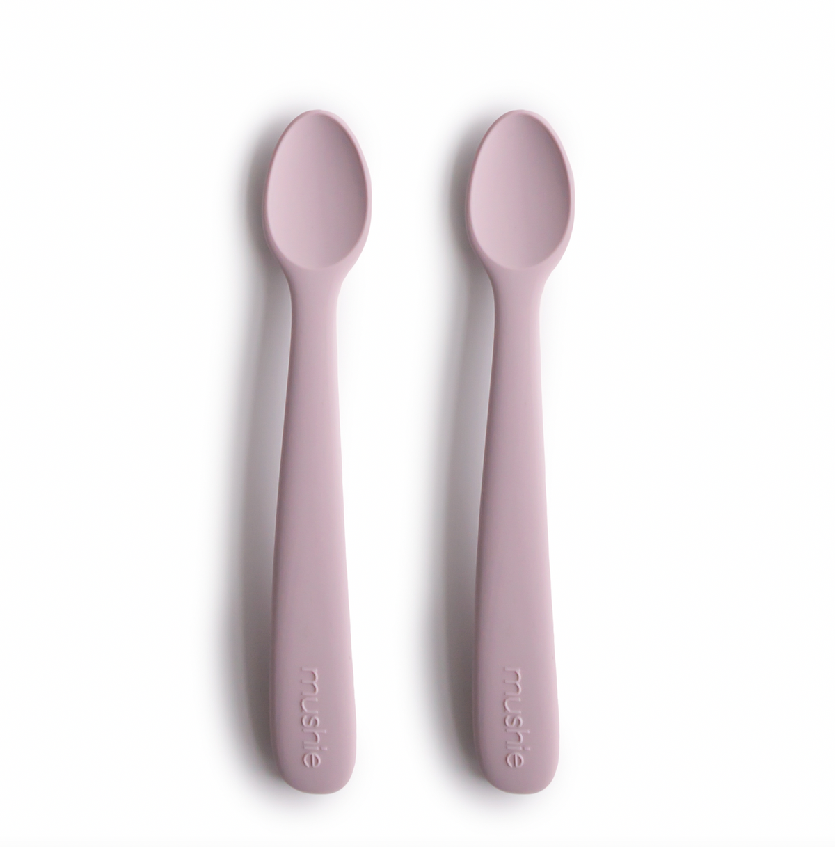 Mushie Silicone Feeding Spoons 2P