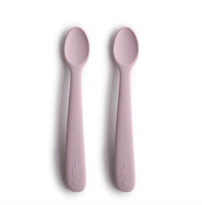 Mushie Silicone Feeding Spoons 2P - Motherhood