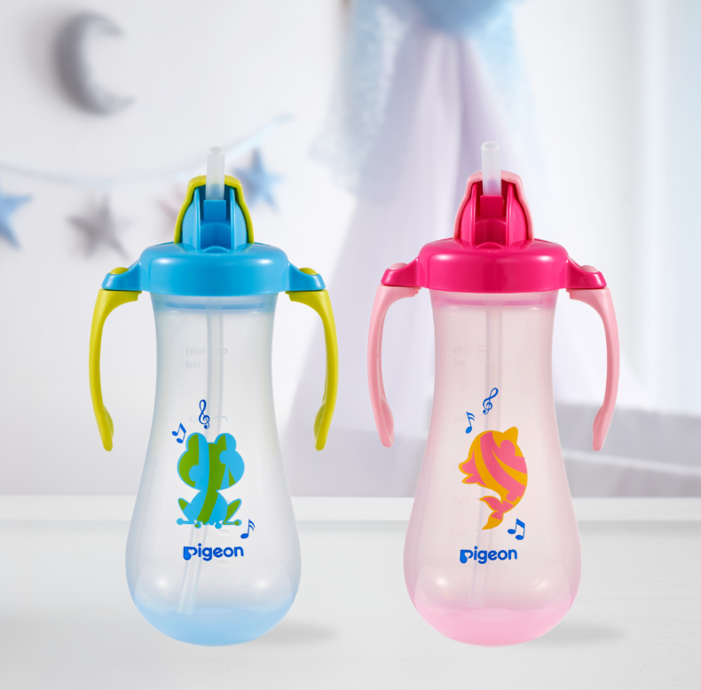 Pigeon Tall Straw Bottle