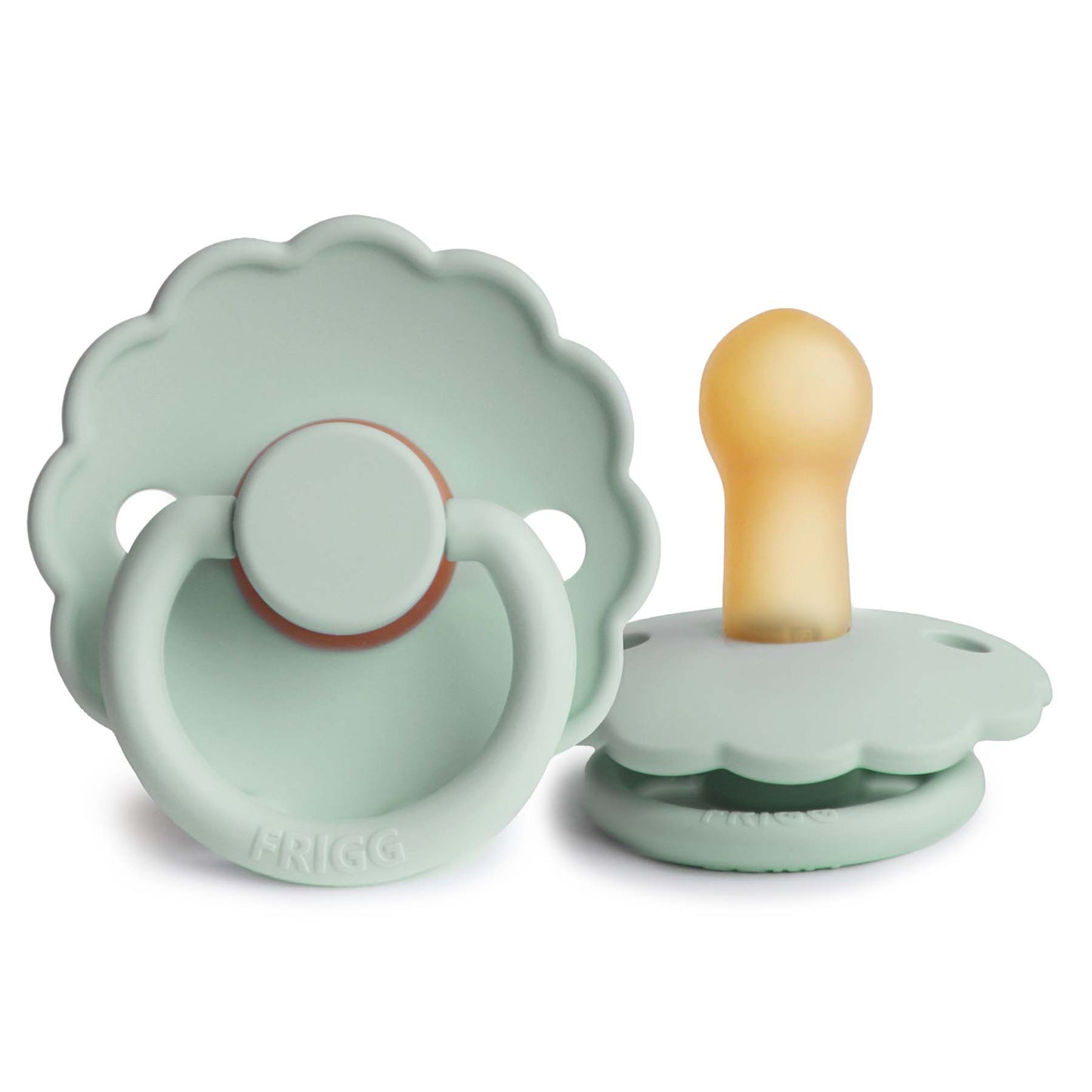 Frigg Daisy - Round Latex Pacifier - Seafoam - Motherhood