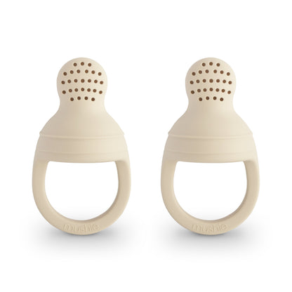 Mushie Silicone Fresh Food Feeder 2P