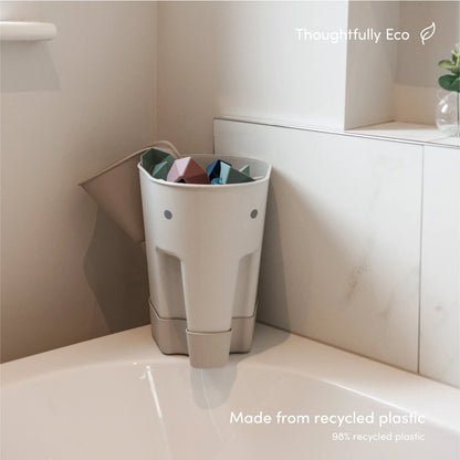 Shnuggle Ellie Bath Toy Drying Caddy | Free Standing Baby & Toddler Bath Toy Storage Shnuggle