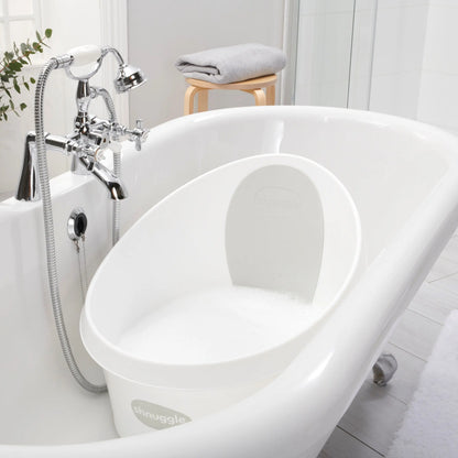 Shnuggle Toddler Bath Tub | Big Bath for bigger kids | Child bathtub seat support | Fits in shower and adult bath - Motherhood