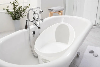 Shnuggle Toddler Bath Tub | Big Bath for bigger kids | Child bathtub seat support | Fits in shower and adult bath - Motherhood