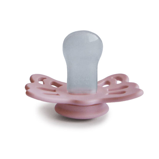 Frigg Butterfly - Anatomical Silicone Pacifier - Baby Pink