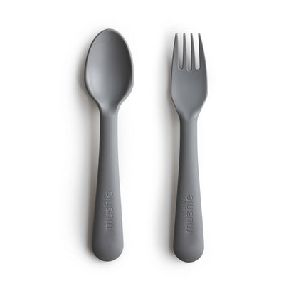 Mushie Fork & Spoon 2P - Motherhood