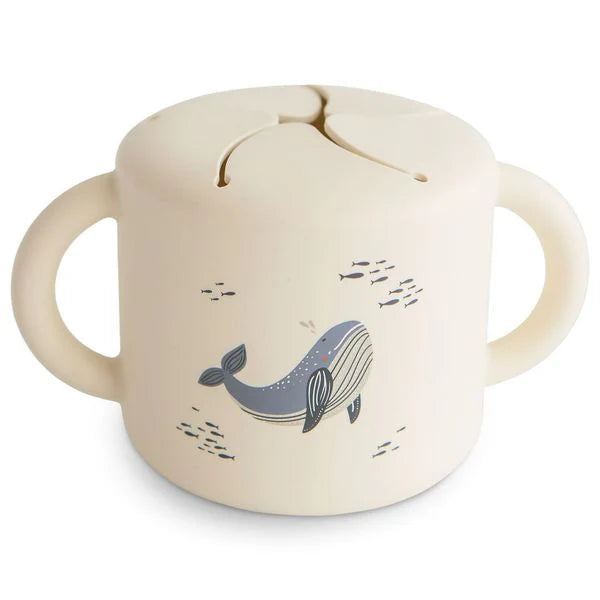 Mushie Silicone - Snack Cup - Motherhood
