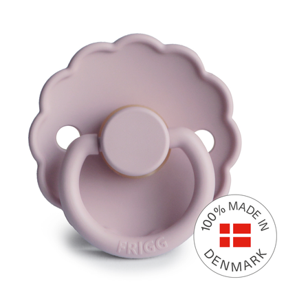 Frigg Daisy - Round Latex Pacifier - Soft Lilac - Motherhood