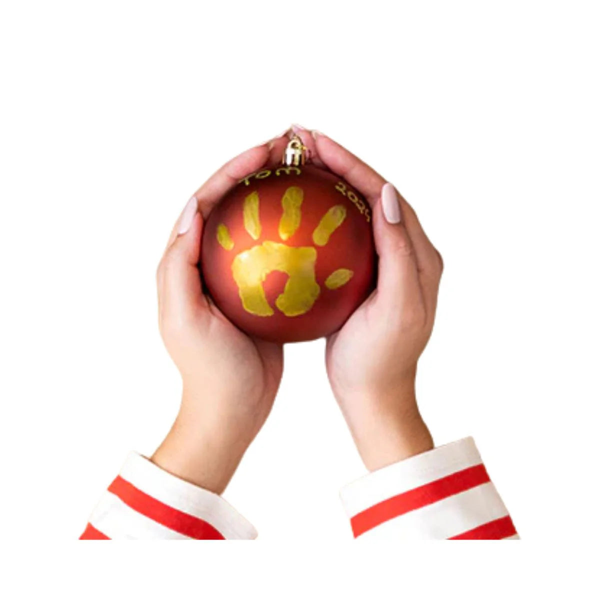 Tiny Love Baby Christmas Ornament Kit – Handprint & Footprint Keepsake - Motherhood