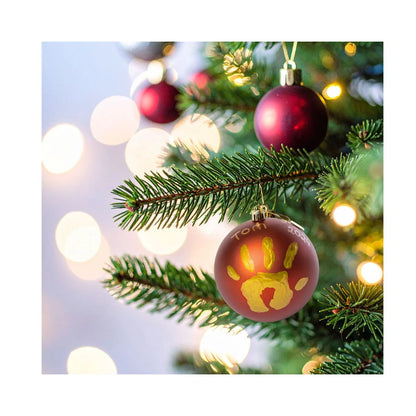 Tiny Love Baby Christmas Ornament Kit – Handprint & Footprint Keepsake - Motherhood