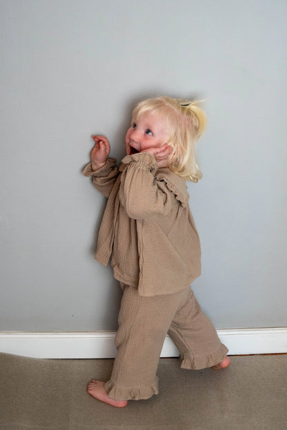 Takara Moon Muslin Girl Outfit - with frill - Motherhood