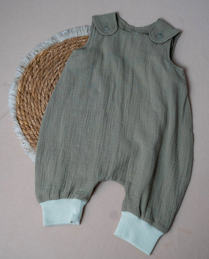 Takara Moon Muslin Boy Dungaree - Motherhood