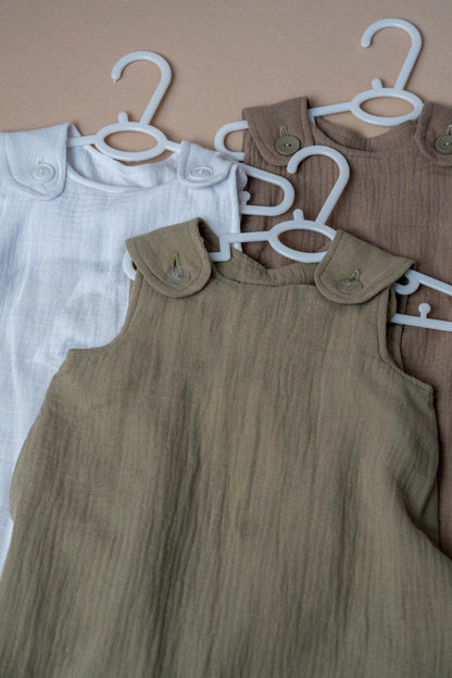 Takara Moon Muslin Boy Dungaree - Motherhood