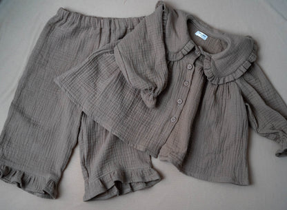 Takara Moon Muslin Girl Outfit - with frill - Motherhood