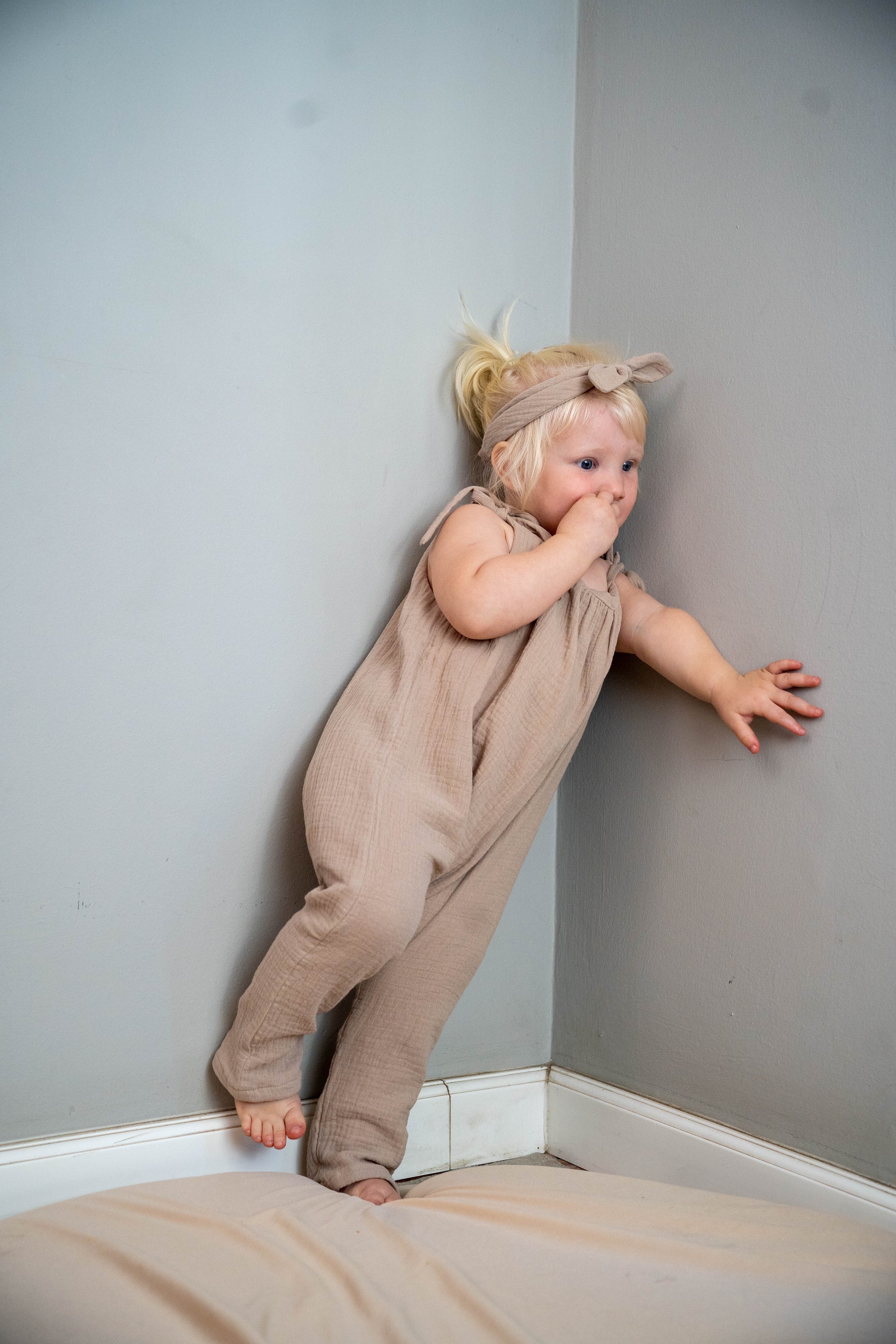 Takara Moon Girl dungaree with bows & headband - Motherhood