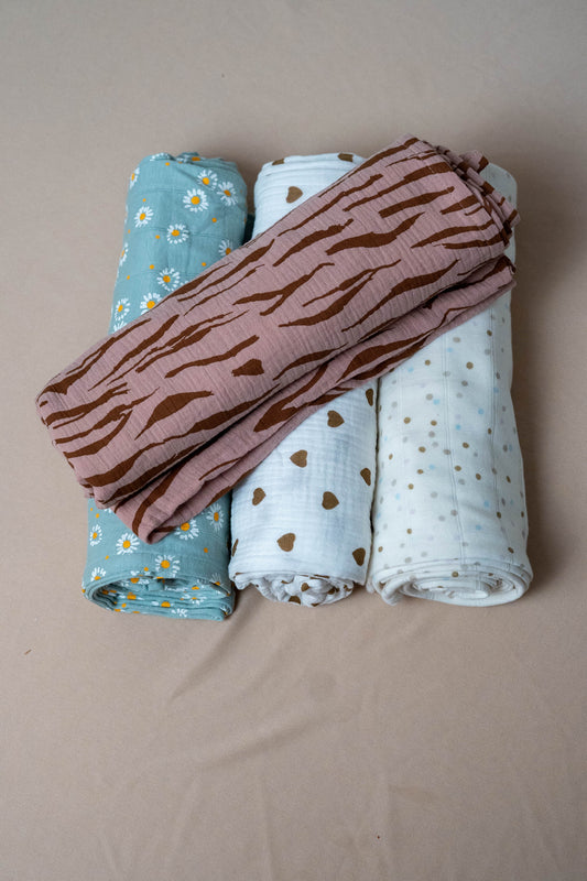 Takara Moon Muslin Blankets - Motherhood