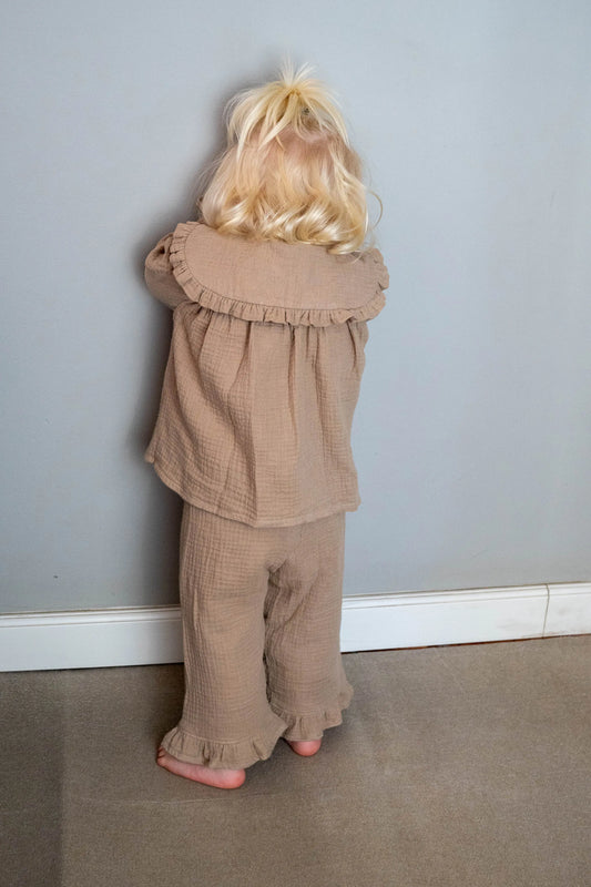 Takara Moon Muslin Girl Outfit - with frill - Motherhood