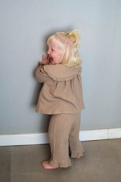 Takara Moon Muslin Girl Outfit - with frill - Motherhood
