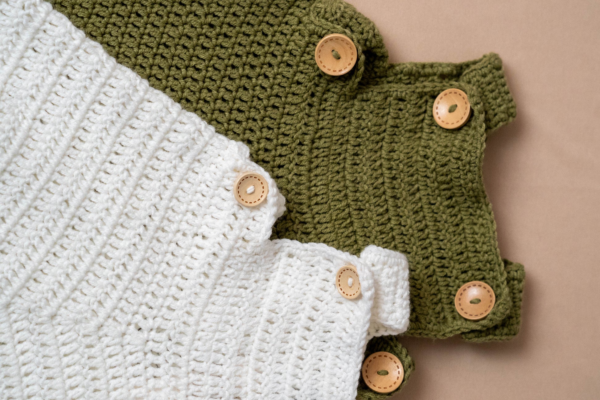 Takara Moon Overside Crochet Dungaree - Motherhood