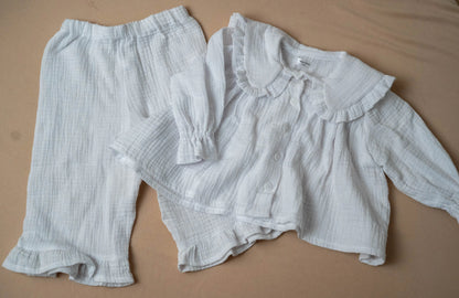 Takara Moon Muslin Girl Outfit - with frill - Motherhood