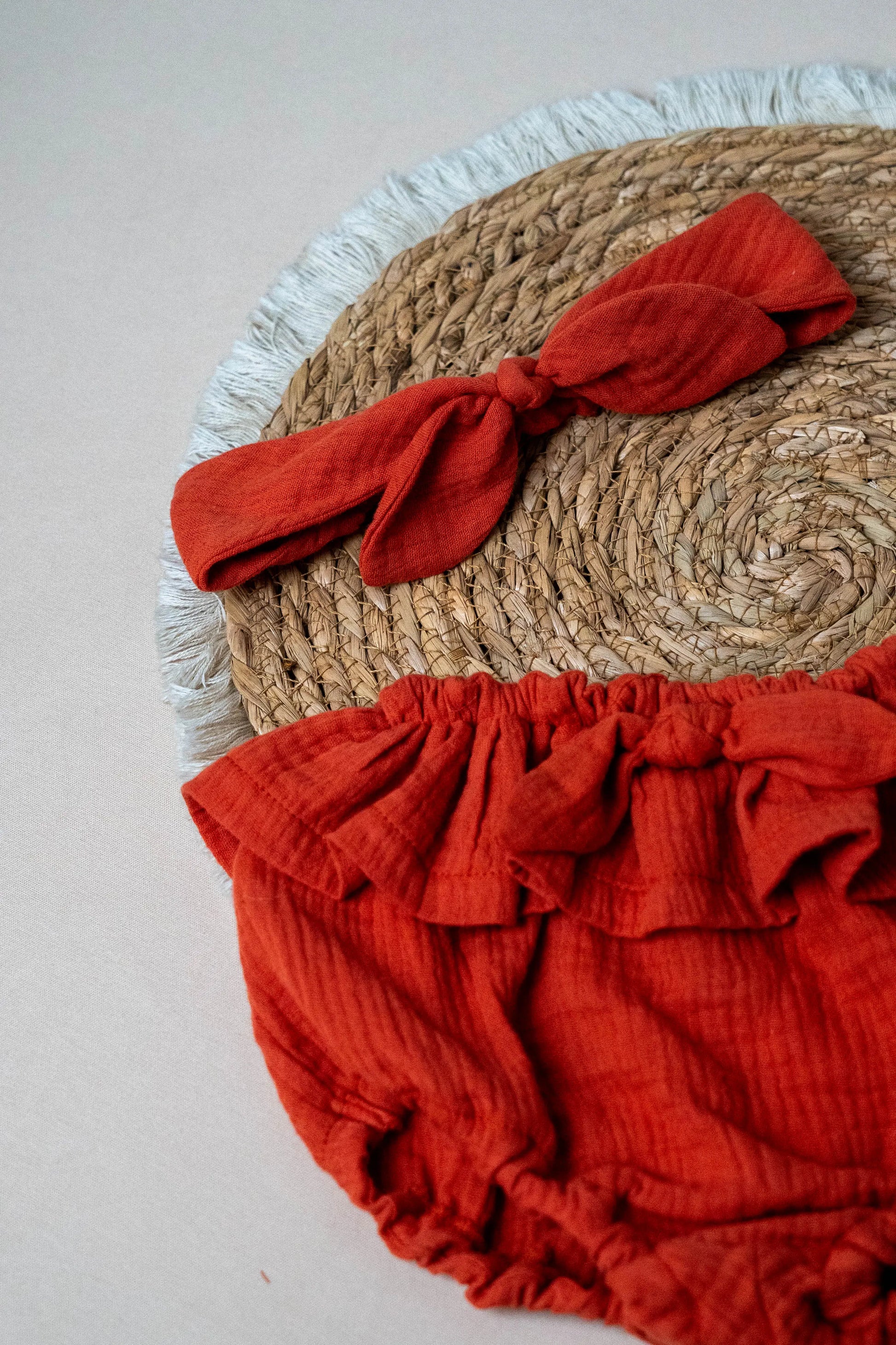 Takara Moon Girl ruffle bloomers with headband - Motherhood