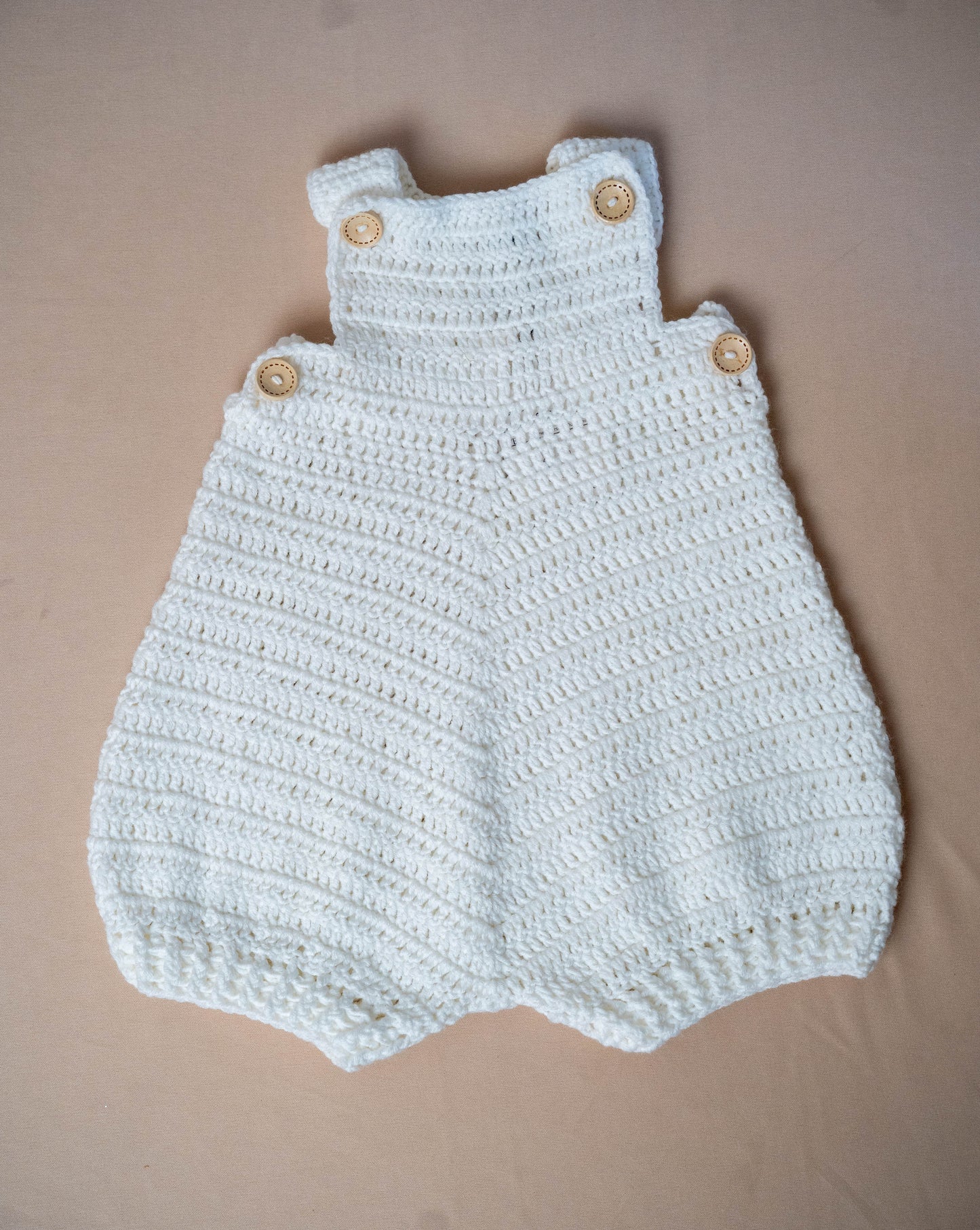 Takara Moon Overside Crochet Dungaree - Motherhood